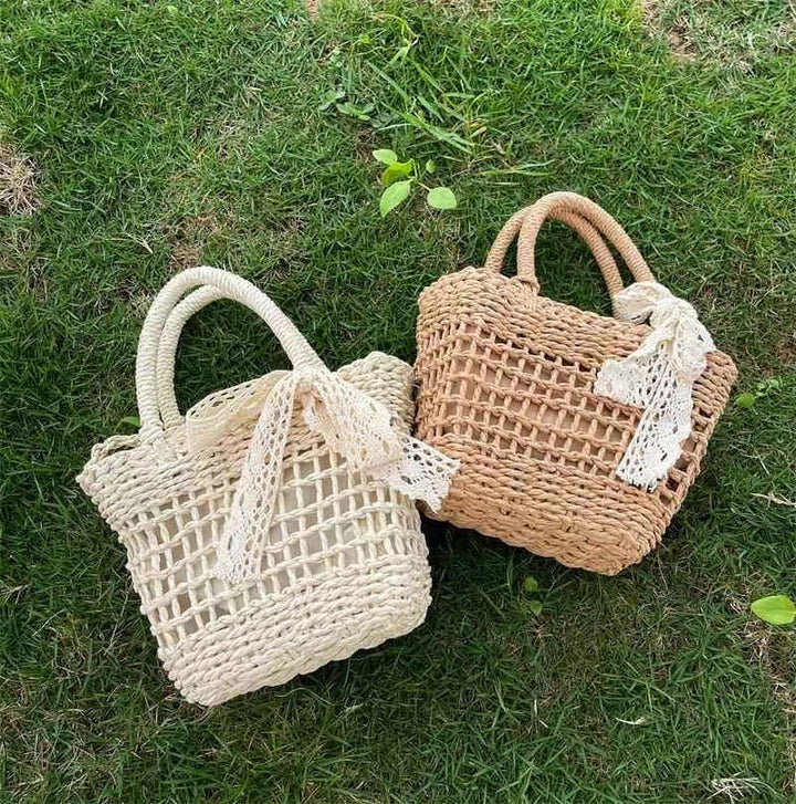 Handcrafted straw bag Stornfield