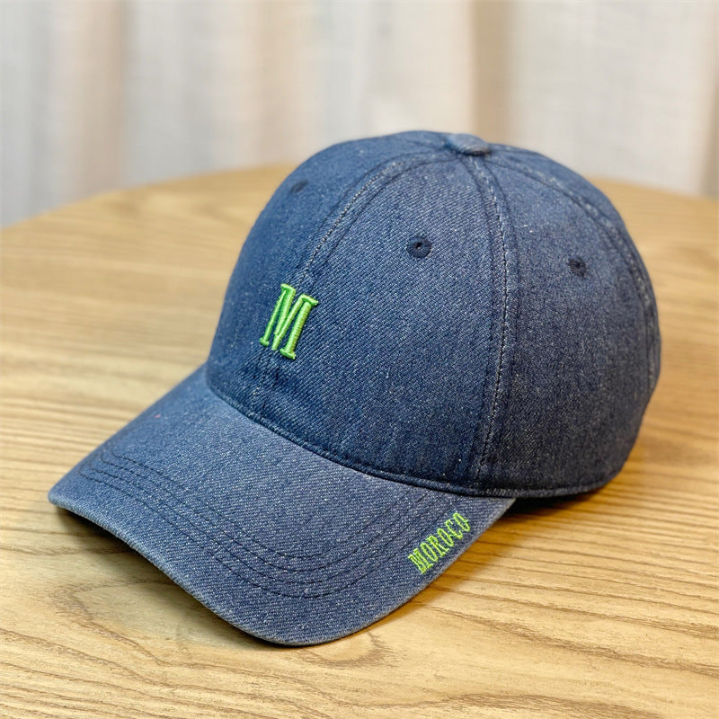 Men's Embroidered Denim Baseball Cap Stornfield