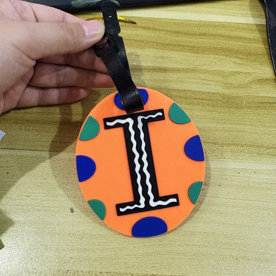 Playful Alphabet Luggage Tag Stornfield