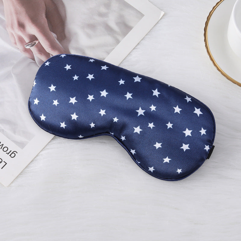 Women nan silky-soft contoured sleep mask with comfort padding and star pattern Stornfield