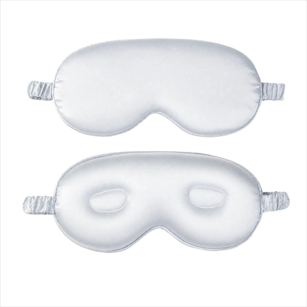 Unisex nano 3D-eye mask with distance chambers for eyelash protection and elastic comfort band Stornfield