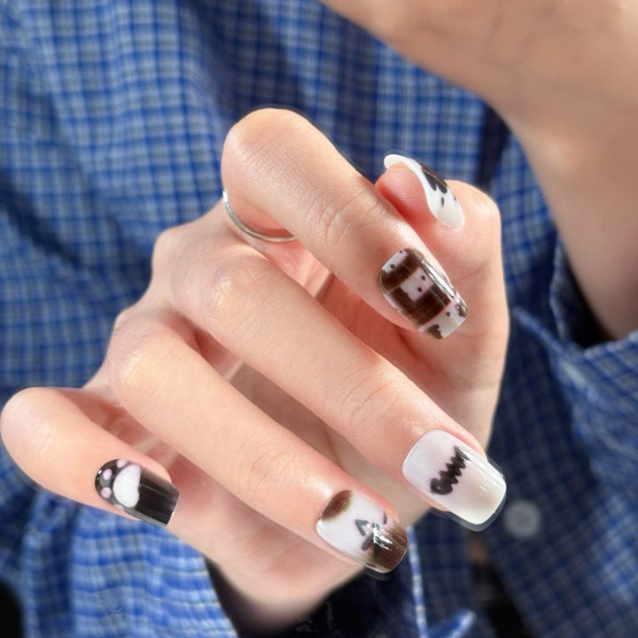 Artificial Nails in Stylish Ombre Design Stornfield