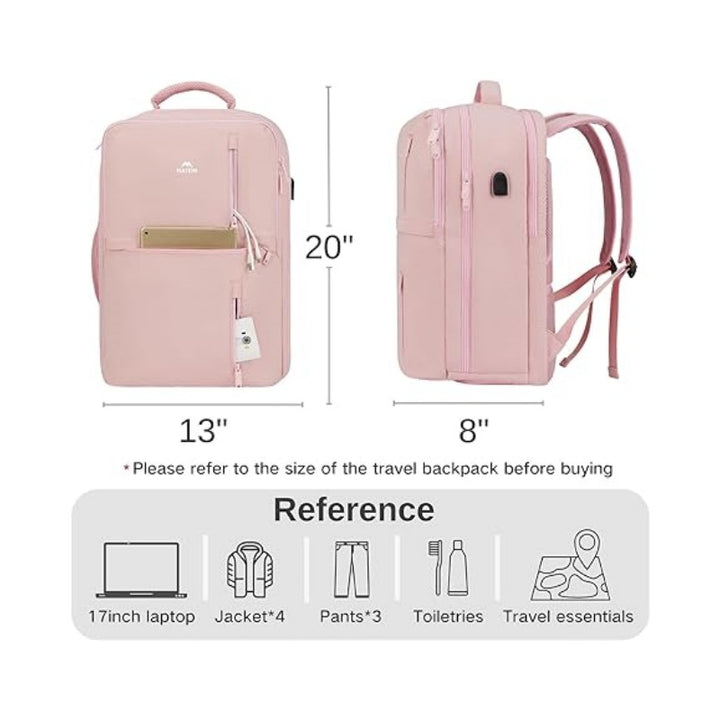 Multi-Compartment Travel Backpack Stornfield