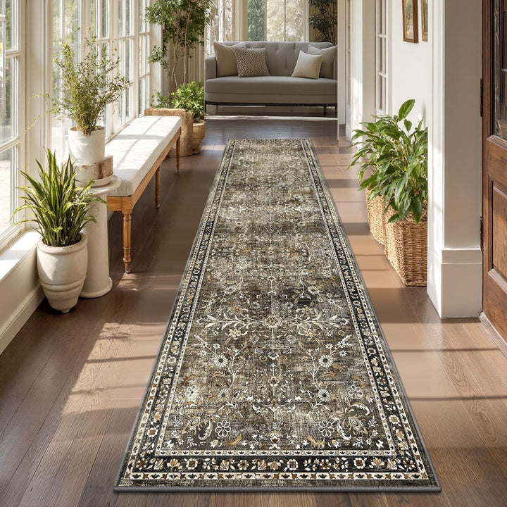 Elegant Textured Runner Mat
