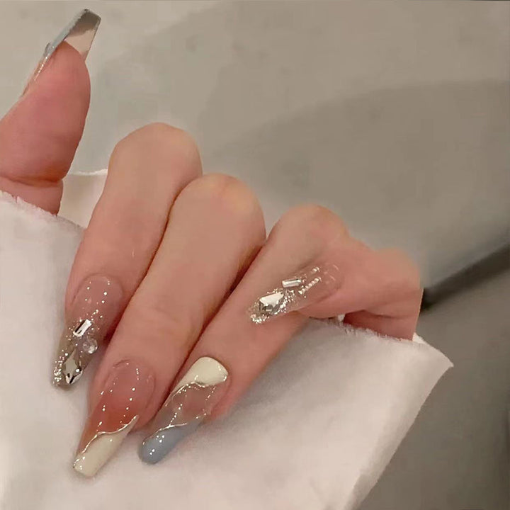 Artistic Press-On Nail Extensions Stornfield