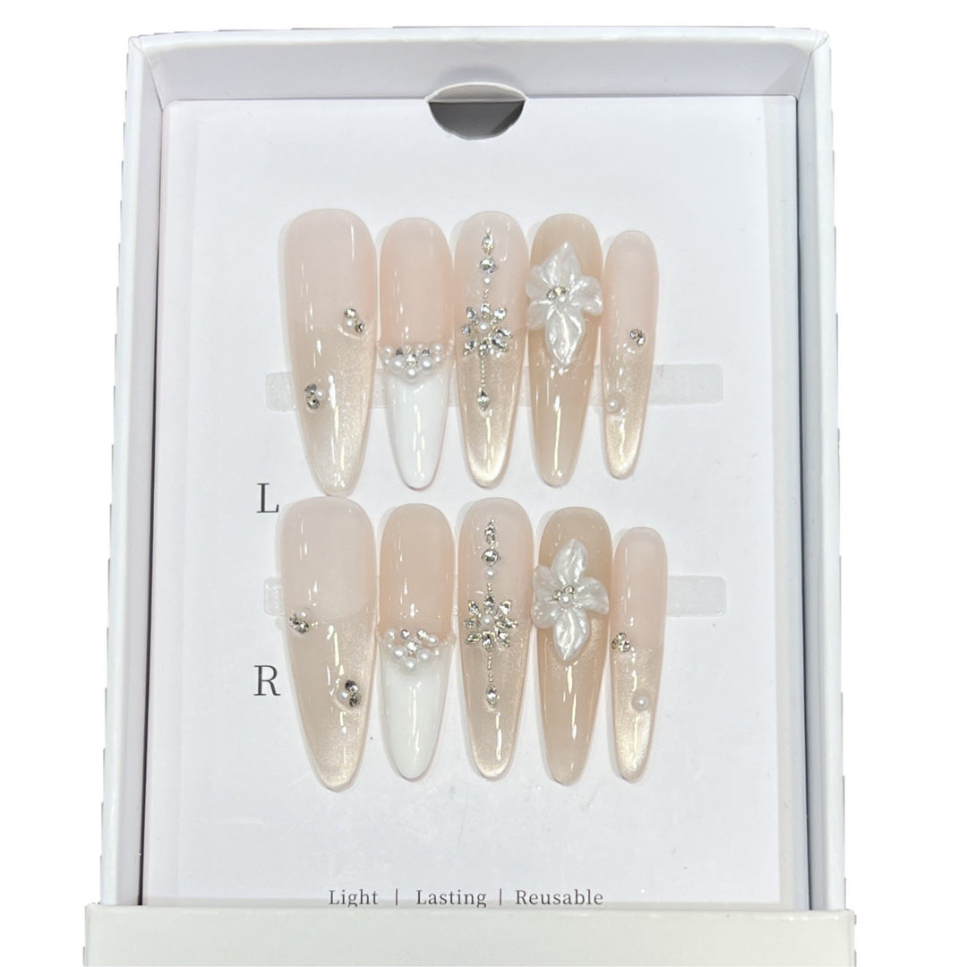 Ornate Press-On Nail Design Stornfield