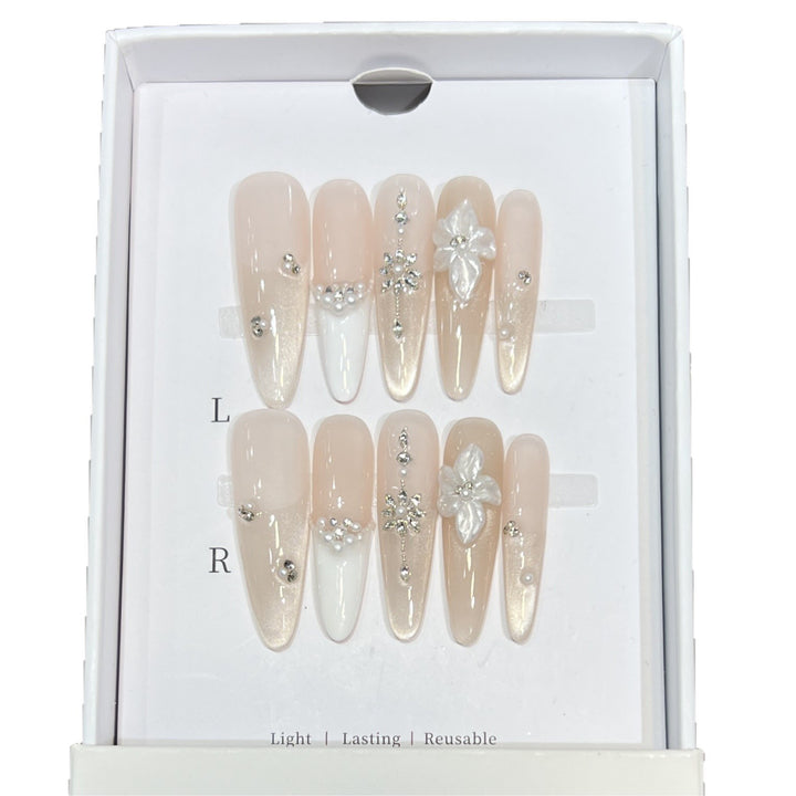 Ornate Press-On Nail Design Stornfield