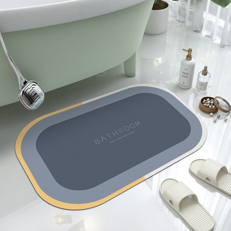 Abstract Patterned Bath Mat