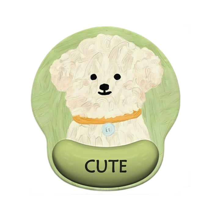 Cute Dog-Themed Desk Mat