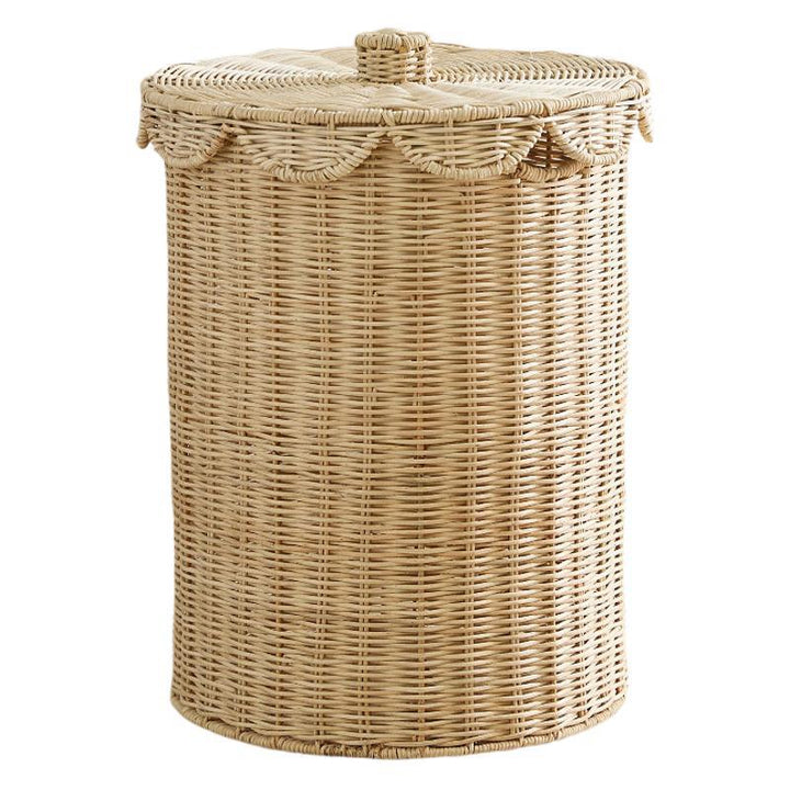Practical laundry basket with lid Stornfield