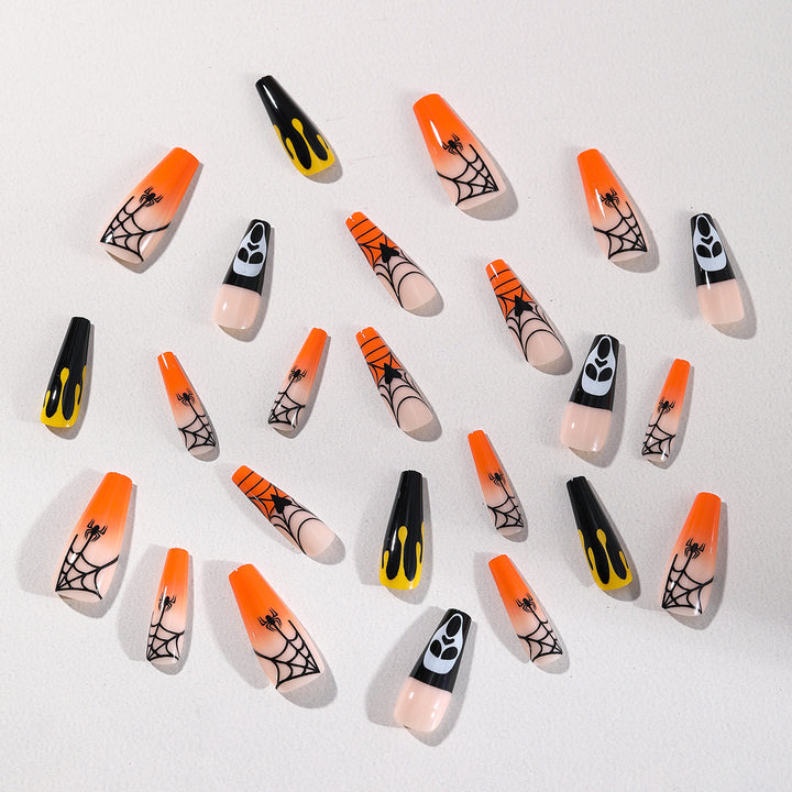 Halloween Themed Articulated Acrylic Nail Set Stornfield