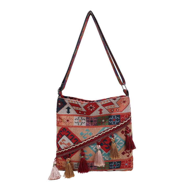 WoBohemian Style Embroidered Shoulder Bag Stornfield