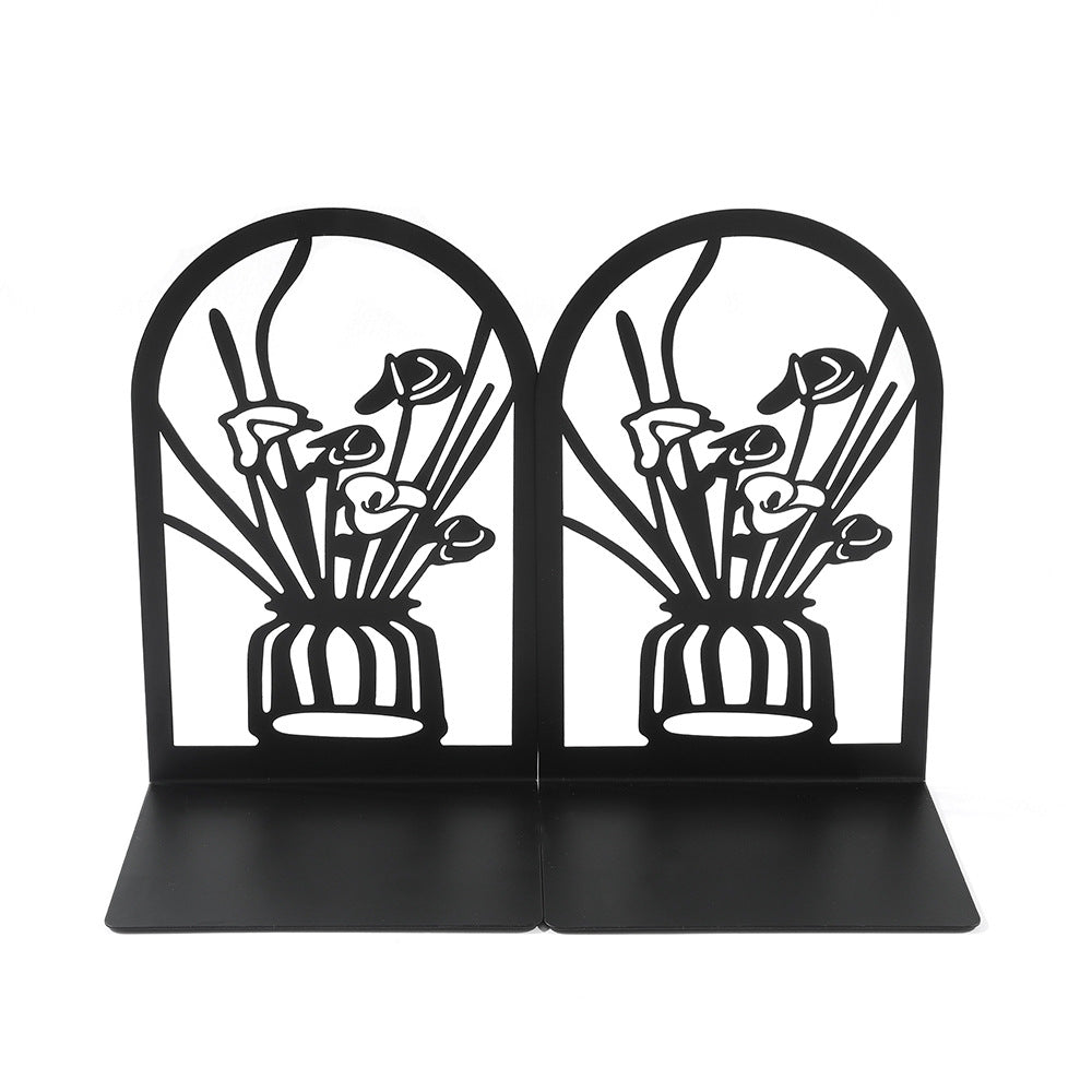 Floral Design Bookends