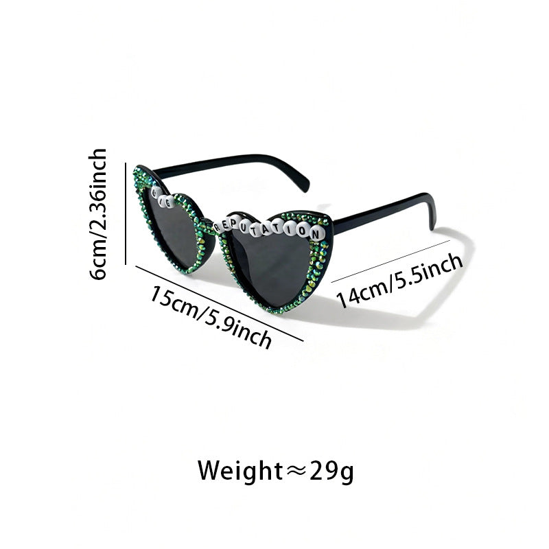 Statement Heart-Frame Sunglasses Stornfield