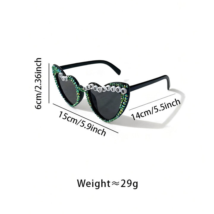 Statement Heart-Frame Sunglasses Stornfield