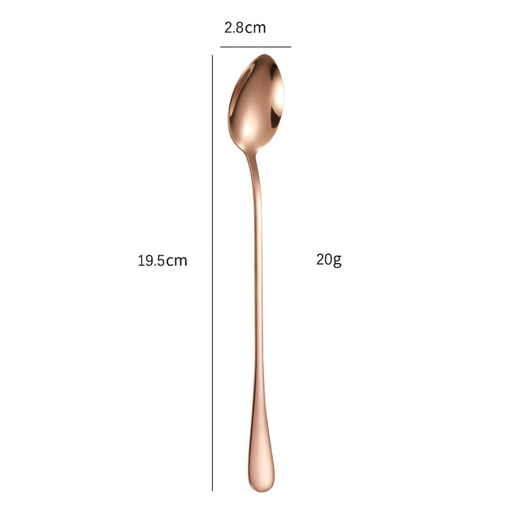 Elegant teaspoon with polished gold surface Stornfield