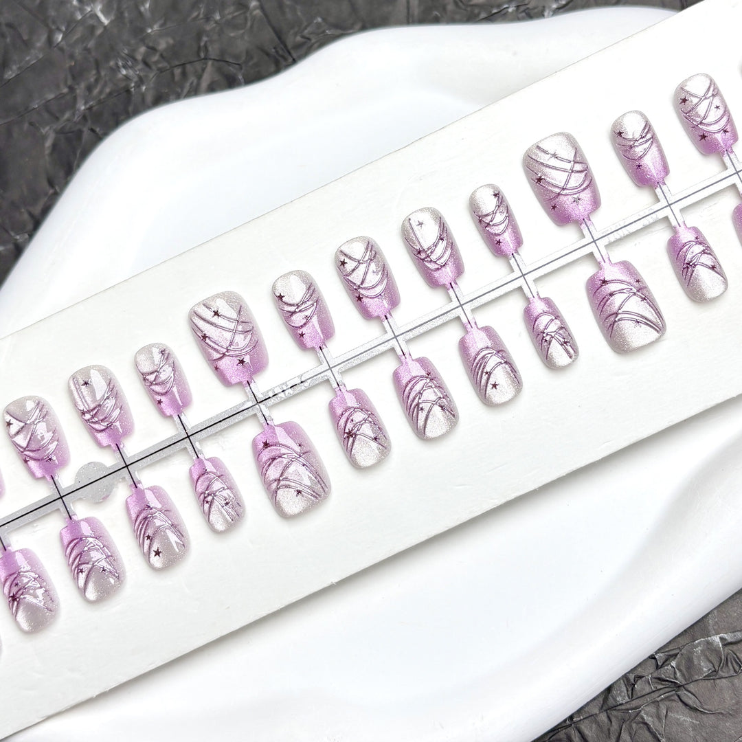 Elegant Ombre Art Press-On Nails