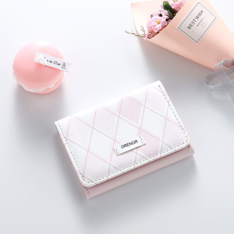 Elegant Plaid Pattern Card Holder Stornfield