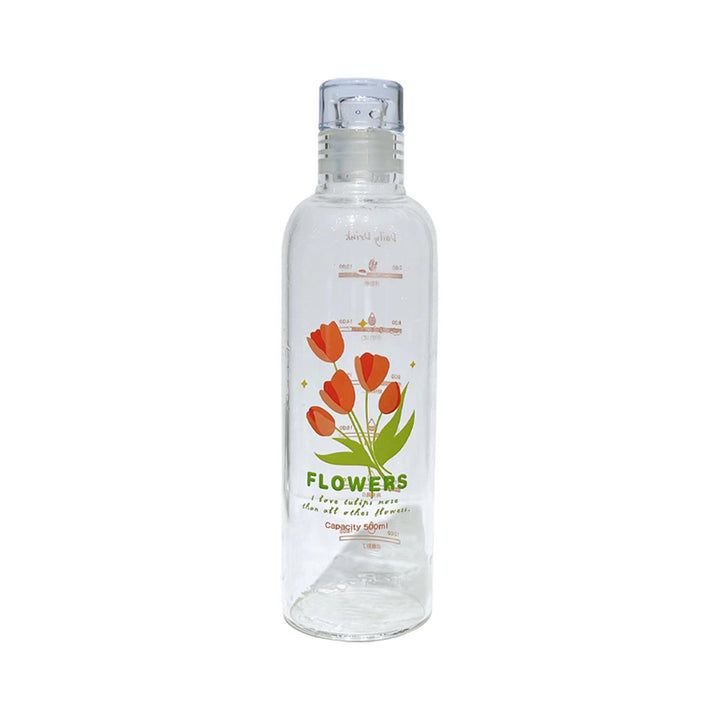 Women's water bottle with practical time marker Stornfield