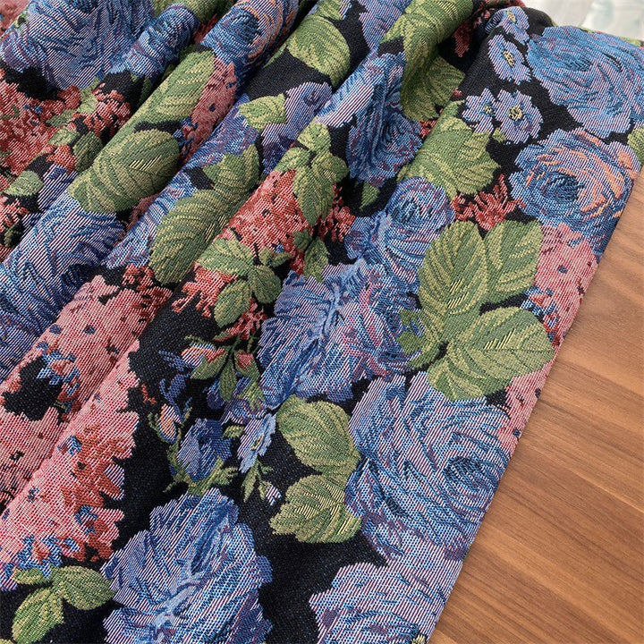 Decorative Floral Tapestry Blanket