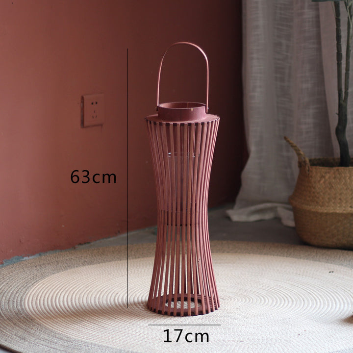 Modern lantern with braided design Stornfield