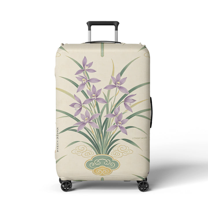 Women Hard Shell Suitcase in Elegant Bamboo Design Stornfield
