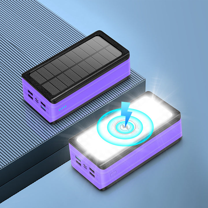 Solar Powerbank with LED Lamp Stornfield