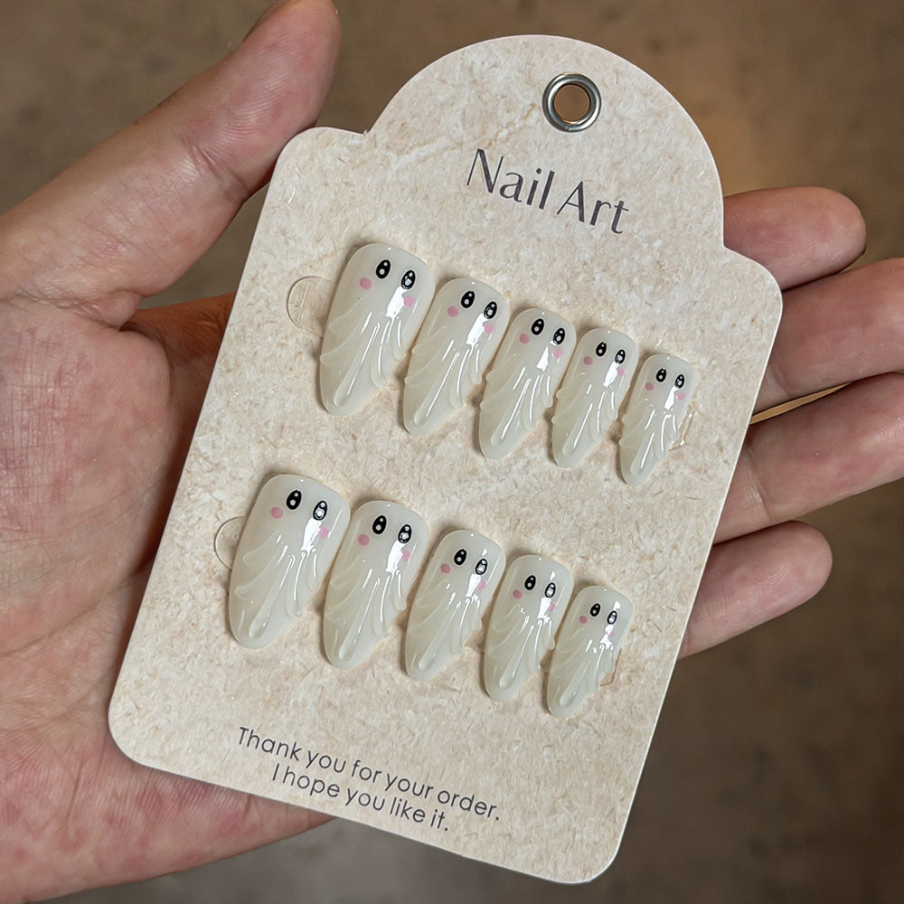 Adorable Character-Themed Press-On Nails Stornfield