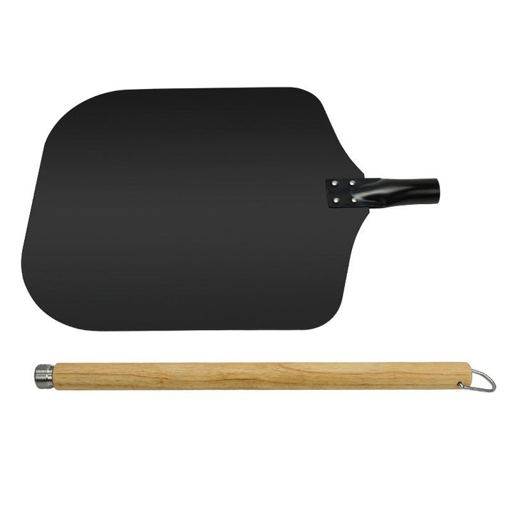 Large Rectangular Nonstick Pizza Peel with Detachable Wooden Handle Stornfield