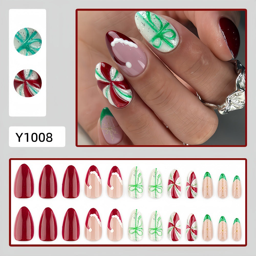 Artificial Christmas Art Nails Stornfield