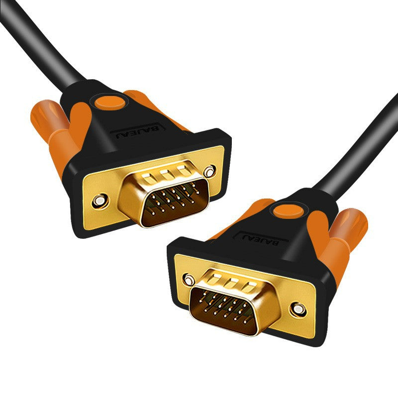 High-performance VGA cable with gold-plated connectors for optimized signal transmission Stornfield