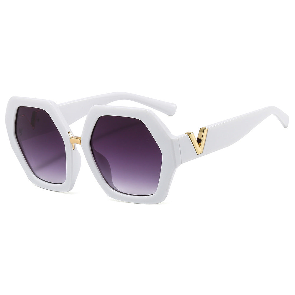 Ladies elegant sunglasses with sparkling frame Stornfield