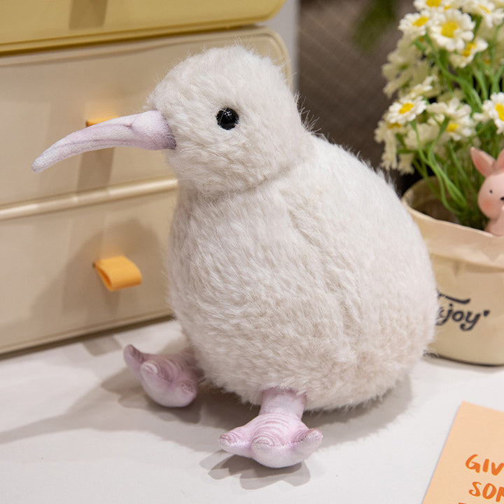 Realistic Plush Kiwi Bird Soft Toy with Weighted Base and Ultra-Soft Fur Stornfield