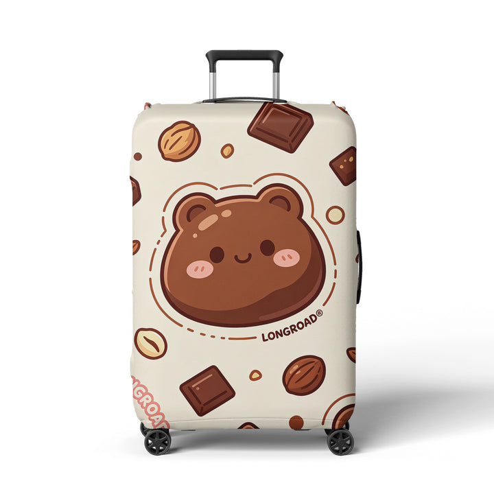 Women's suitcase cover with floral patterns Stornfield