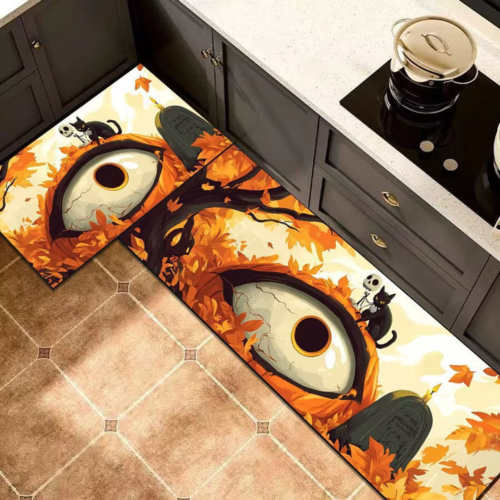 Halloween Themed Kitchen Comfort Mat