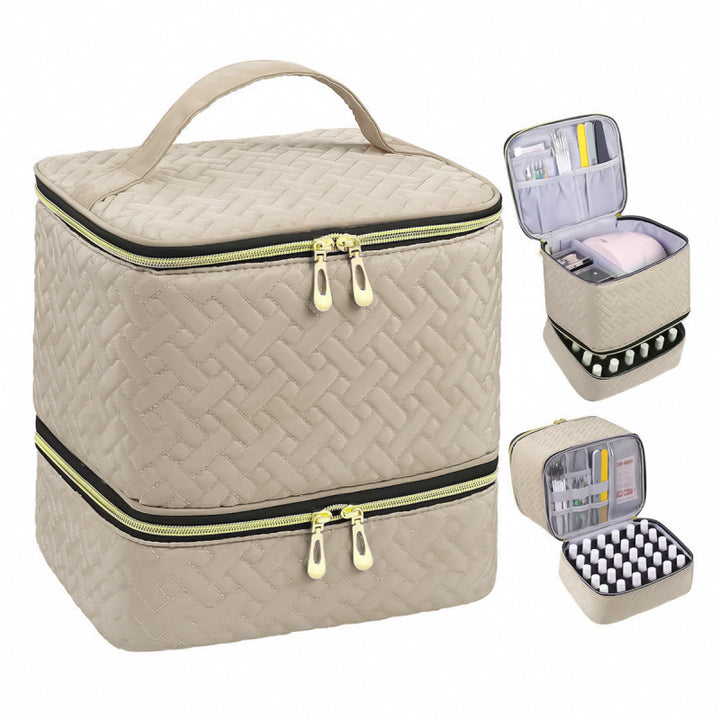 Cosmetic organizer with intelligent compartment system Stornfield