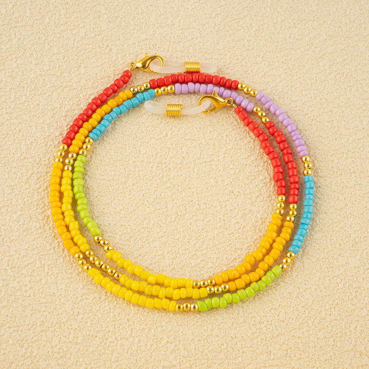 Colorful Beaded Eyewear Retainer Stornfield