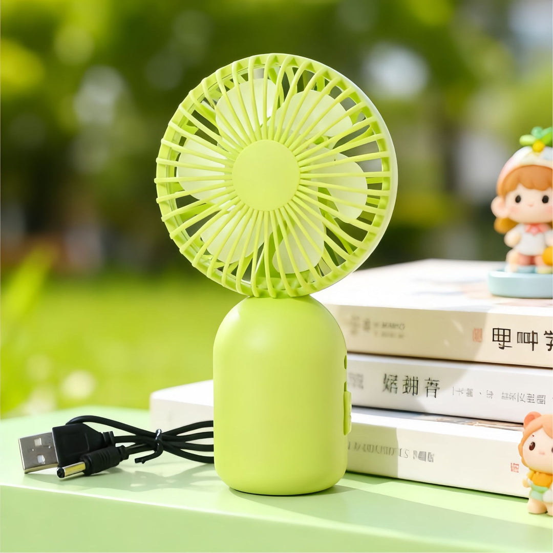 Unisex handheld fan in playful design Stornfield
