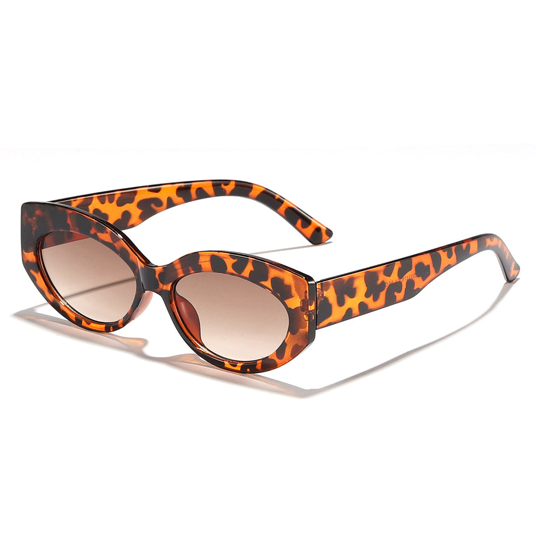 Ladies Cat-Eye Sunglasses with Playful Transparency Design Stornfield