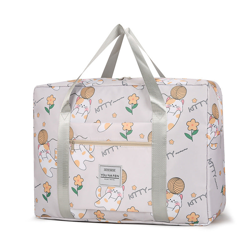 Fun Cat-Themed Travel Duffle Bag Stornfield