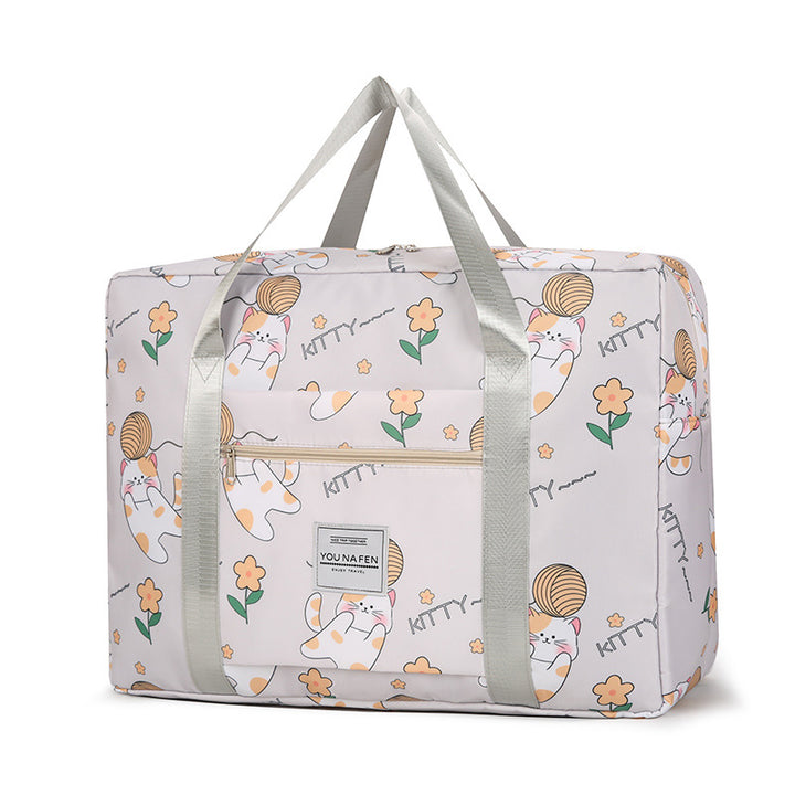 Fun Cat-Themed Travel Duffle Bag Stornfield