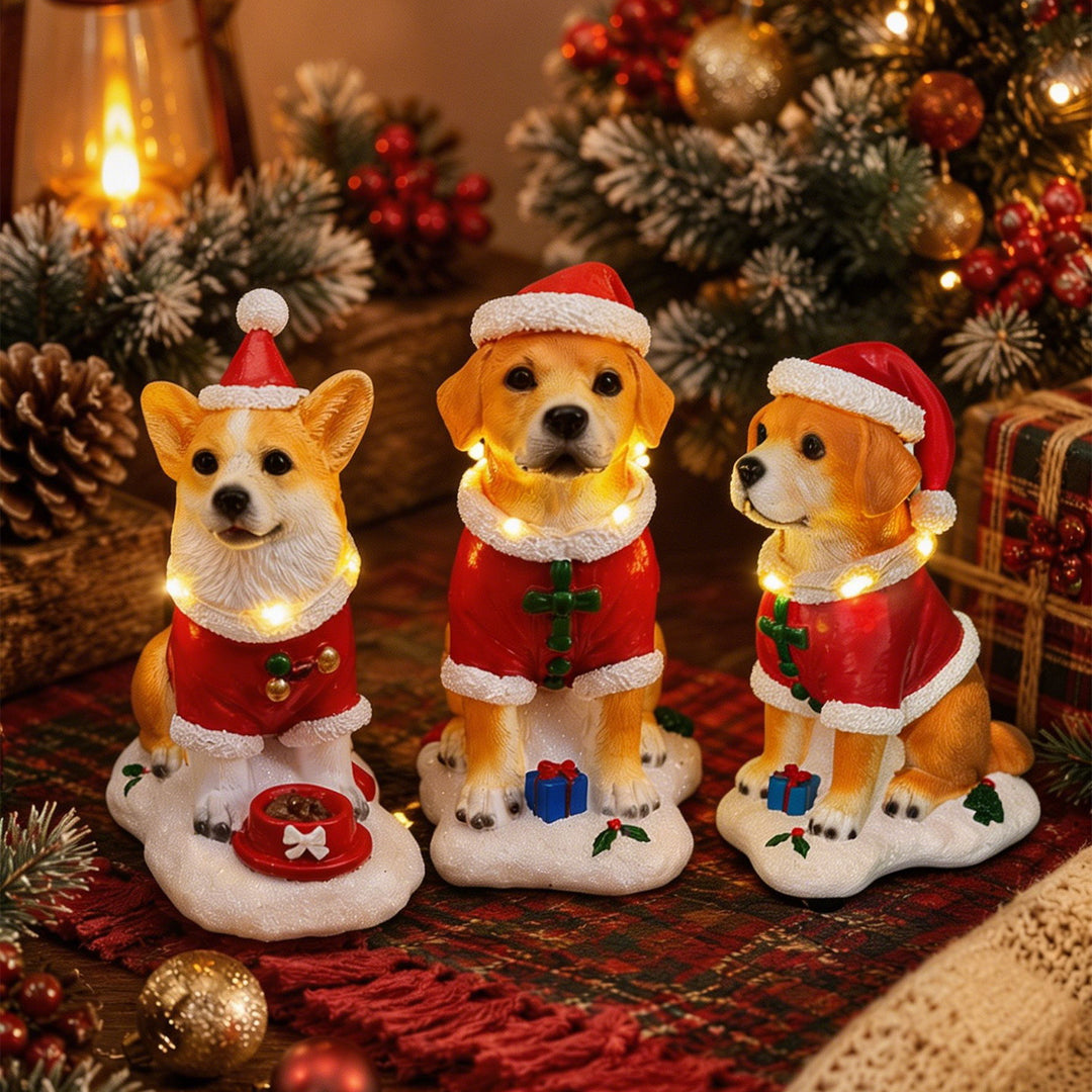 Decorative Christmas figure in dog design Stornfield