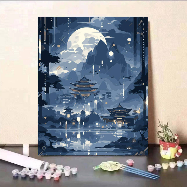 Scenic Landscape Paint by Numbers Kit Stornfield