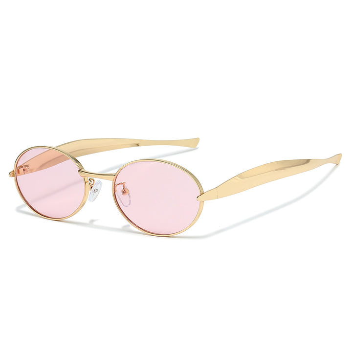 Futuristic Oval Frame Sunglasses Stornfield