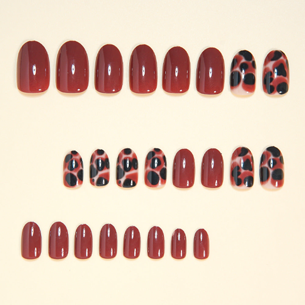 Premium Artistic Press-On Nail Design Stornfield