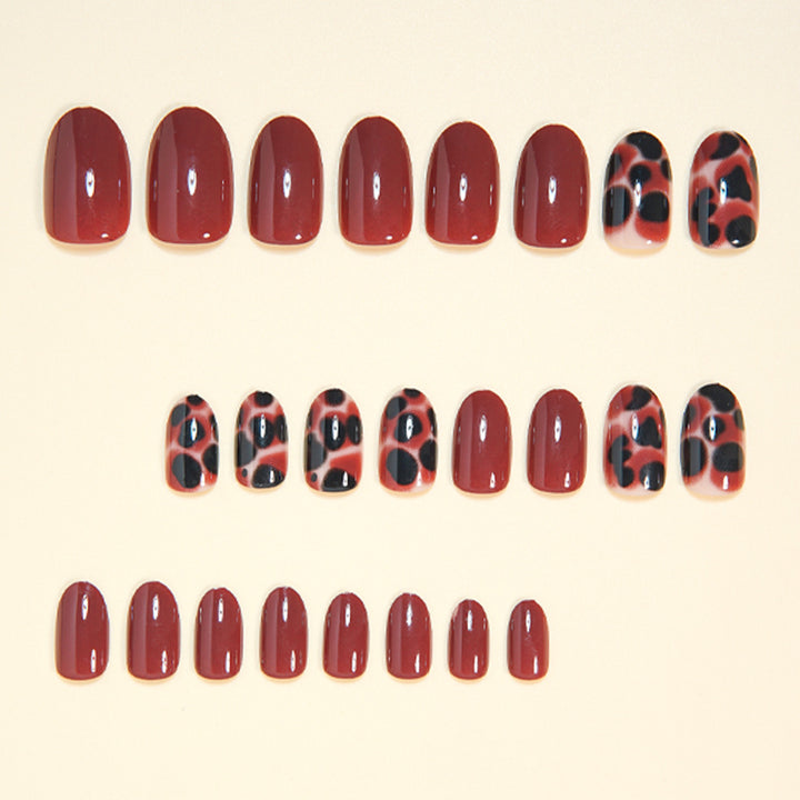 Premium Artistic Press-On Nail Design Stornfield