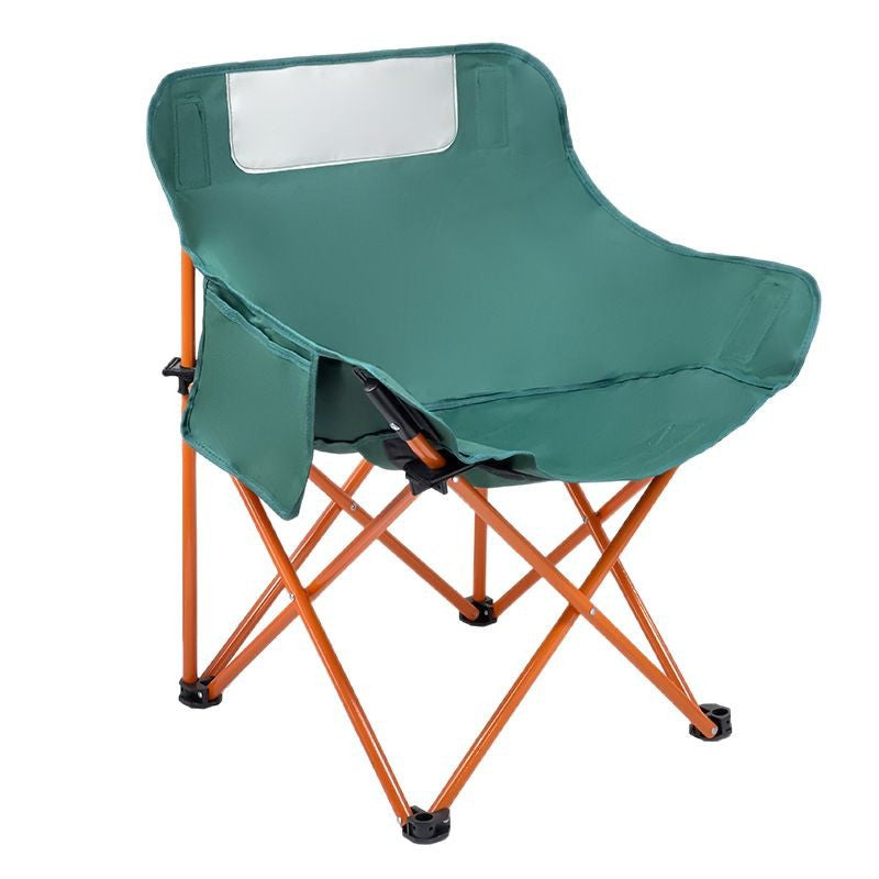 Women's folding chair with comfortable backrest and cup holder Stornfield
