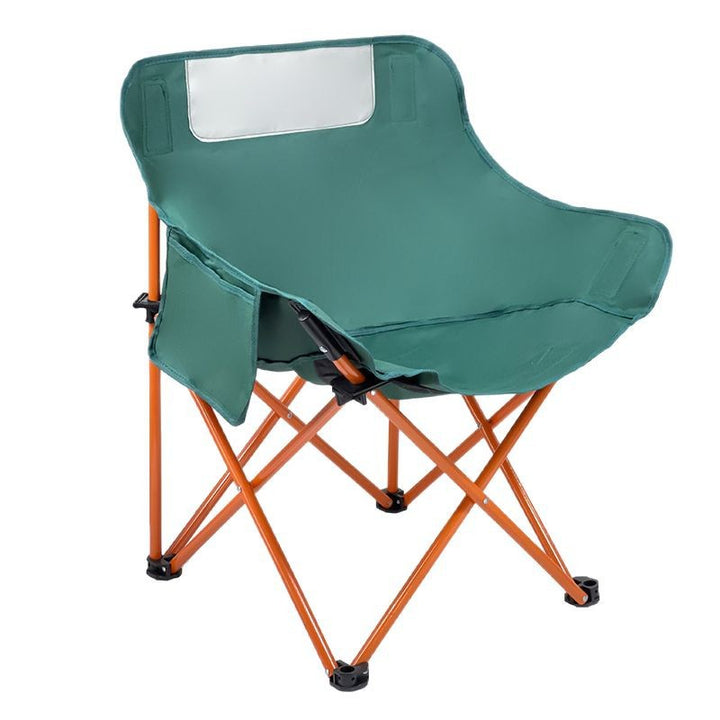 Women's folding chair with comfortable backrest and cup holder Stornfield