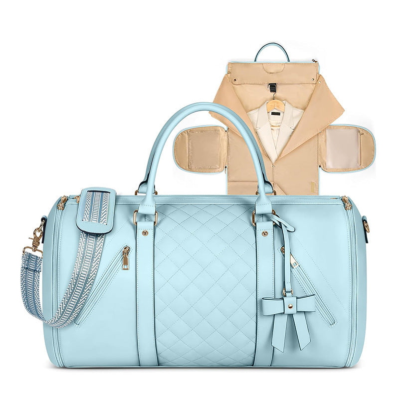 Exclusive travel bag with integrated suit storage Stornfield