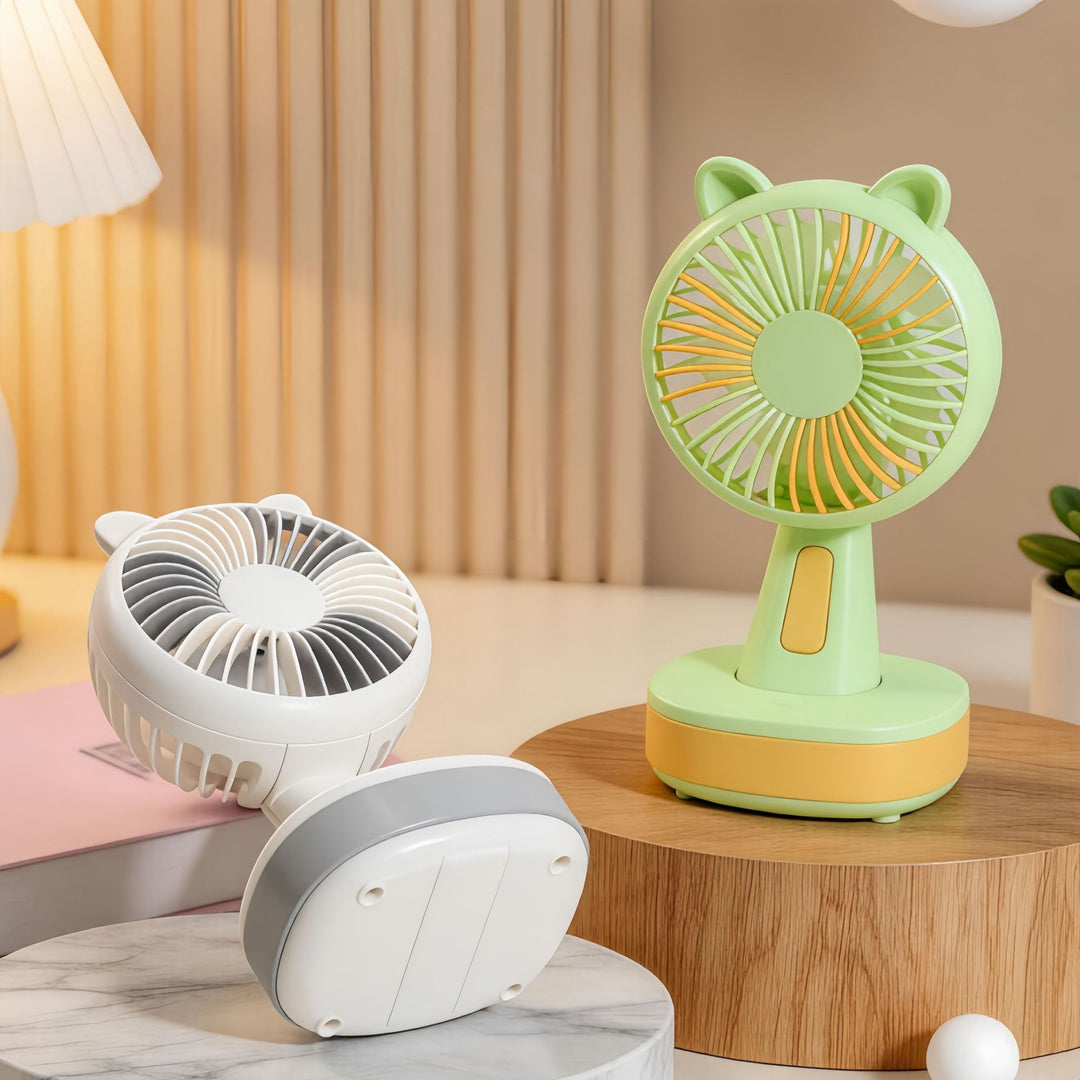 Women's Portable Table Fan with Creative Animal Ears Stornfield